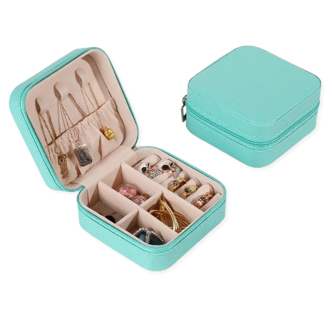 JewelVault - Multifunctional Leather Jewelry Box