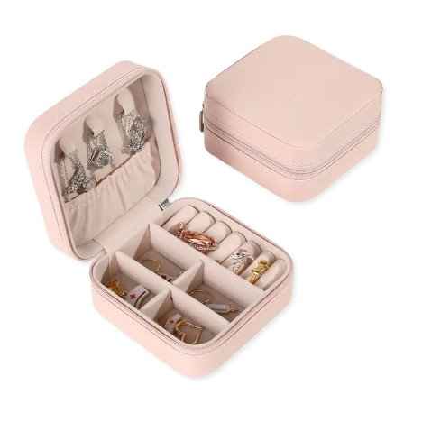 JewelVault - Multifunctional Leather Jewelry Box